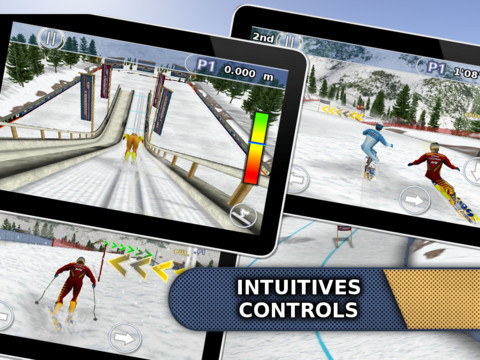 بازی ورزشی  اسکی اسنوبرد برای آیفون – Ski & Snowboard